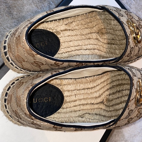 AUTHENTIC Gucci women’s espadrille - Picture 4 of 7